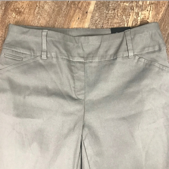 NWT Style & Co. Flare Leg Mid Rise Comfort Waist Pants brown clay M - Picture 3 of 7